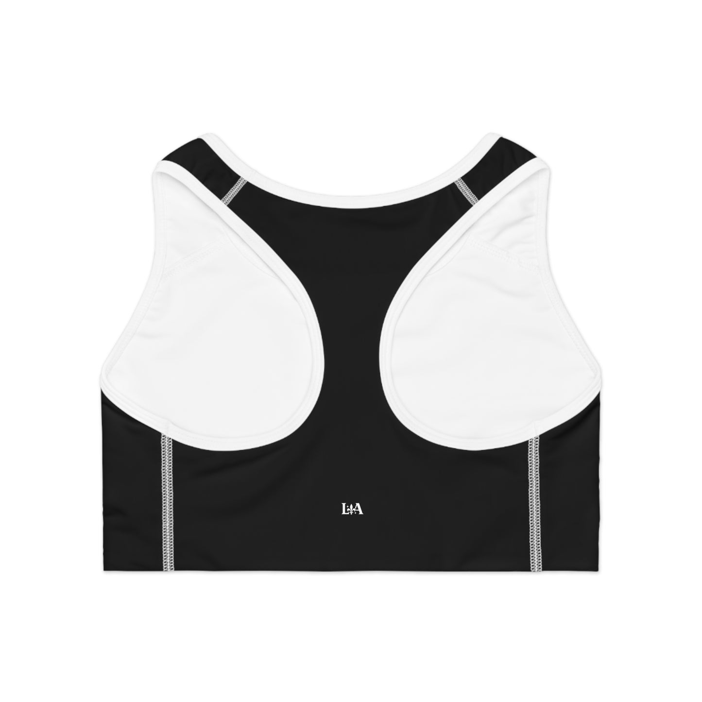 Women’s Sports Bra (Black) -  Supportive Activewear | Ljiljan Atletika