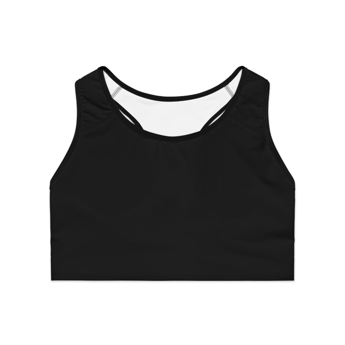 Women’s Sports Bra (Black) -  Supportive Activewear | Ljiljan Atletika