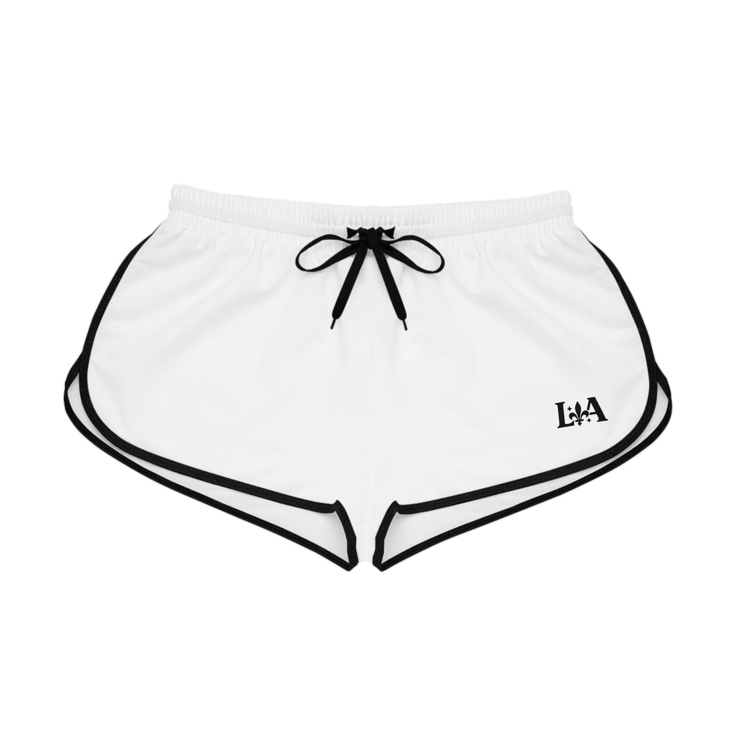 Women’s Lounge Shorts (White) - Lightweight Fit | Ljiljan Atletika