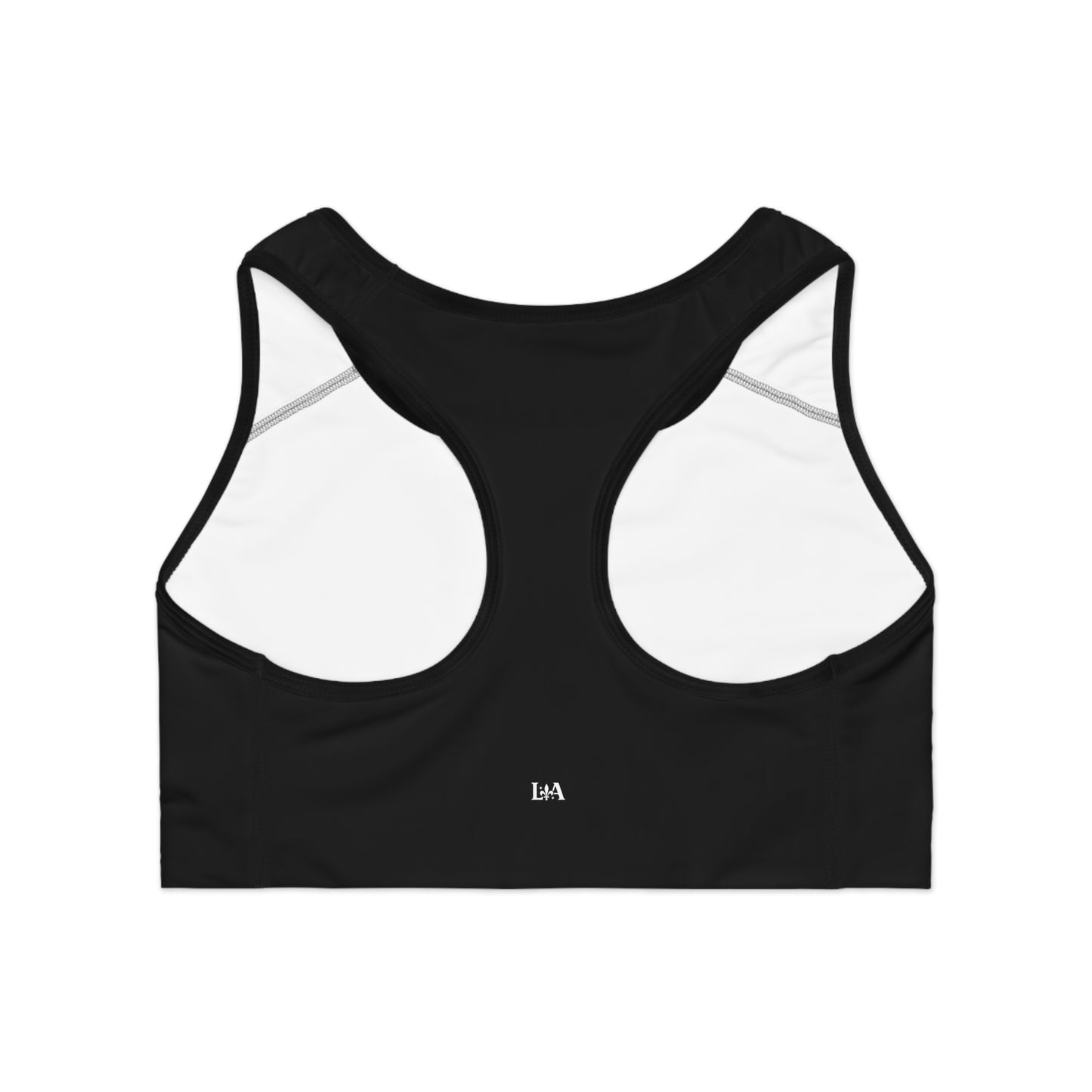 Women’s Sports Bra (Black) -  Supportive Activewear | Ljiljan Atletika