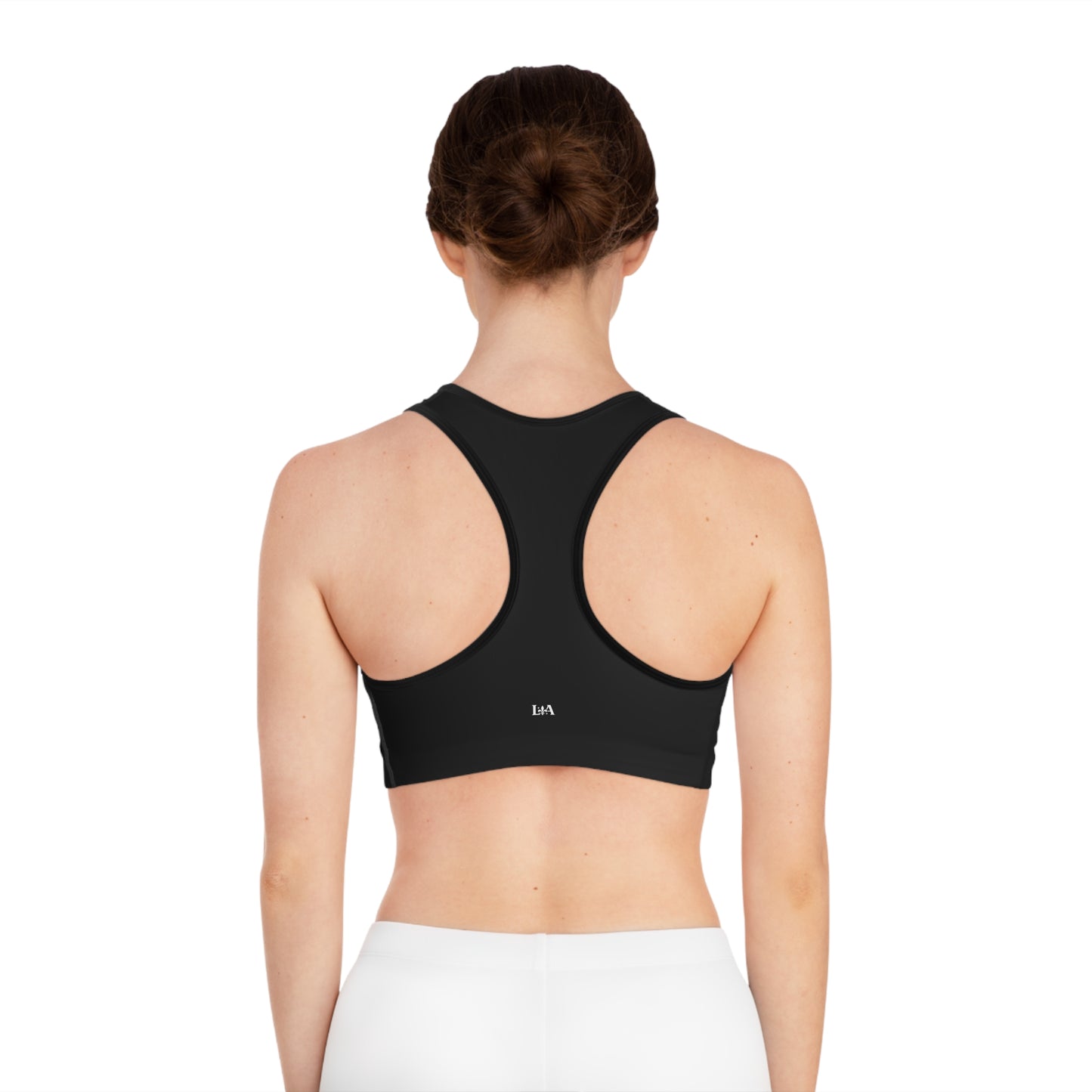 Women’s Sports Bra (Black) -  Supportive Activewear | Ljiljan Atletika