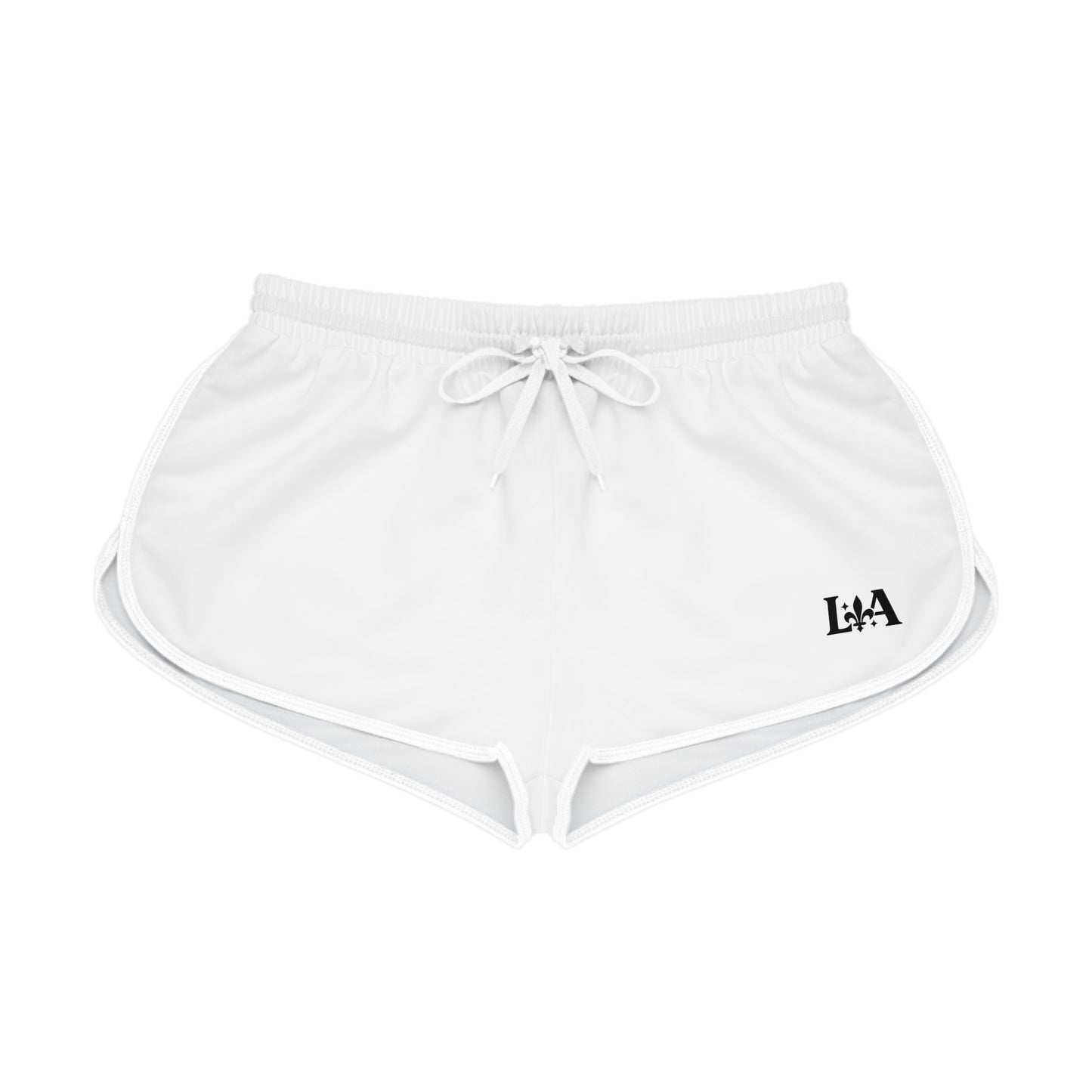 Women’s Lounge Shorts (White) - Lightweight Fit | Ljiljan Atletika