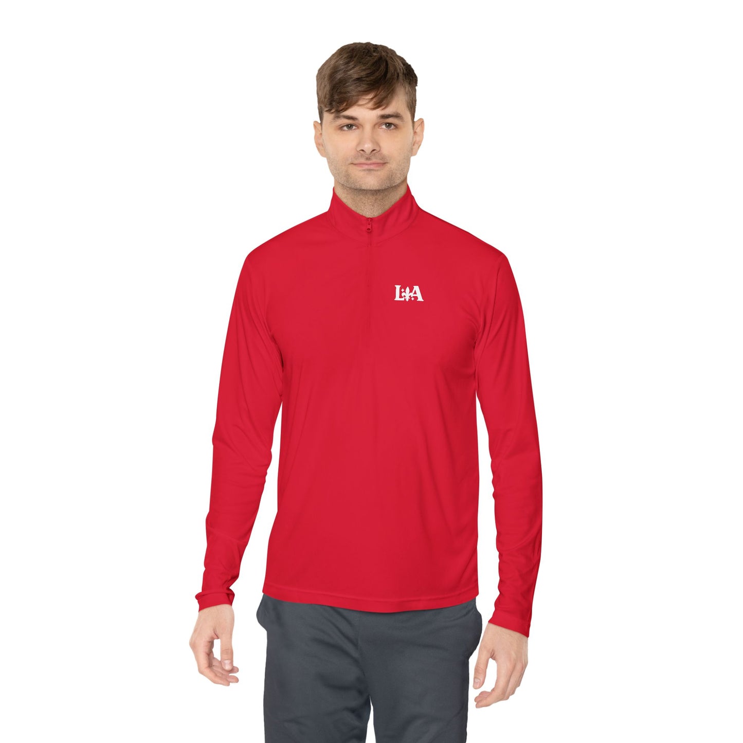 Men’s Quarter-Zip Pullover (Multi-Color) - Sport Top | Ljiljan Atletika