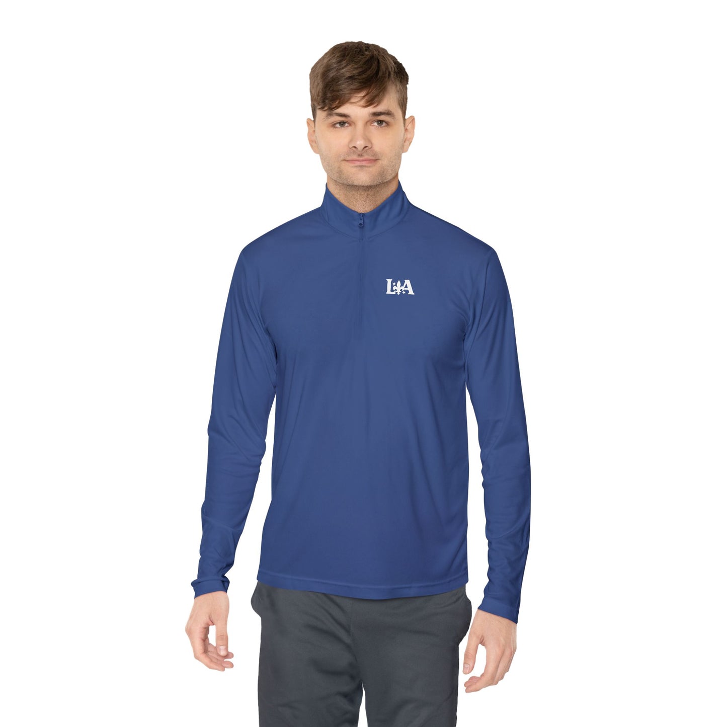 Men’s Quarter-Zip Pullover (Multi-Color) - Sport Top | Ljiljan Atletika