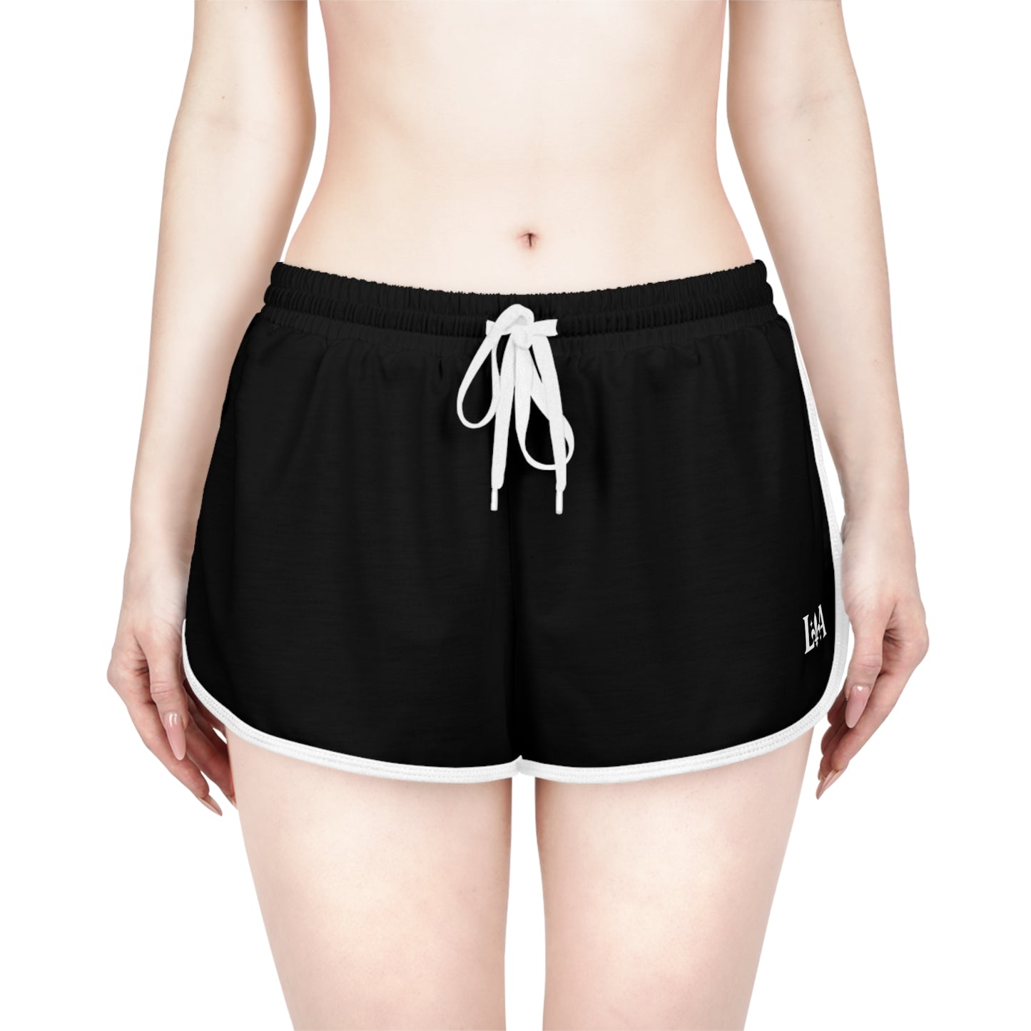 Women’s Lounge Shorts (Black) - Lightweight Fit | Ljiljan Atletika
