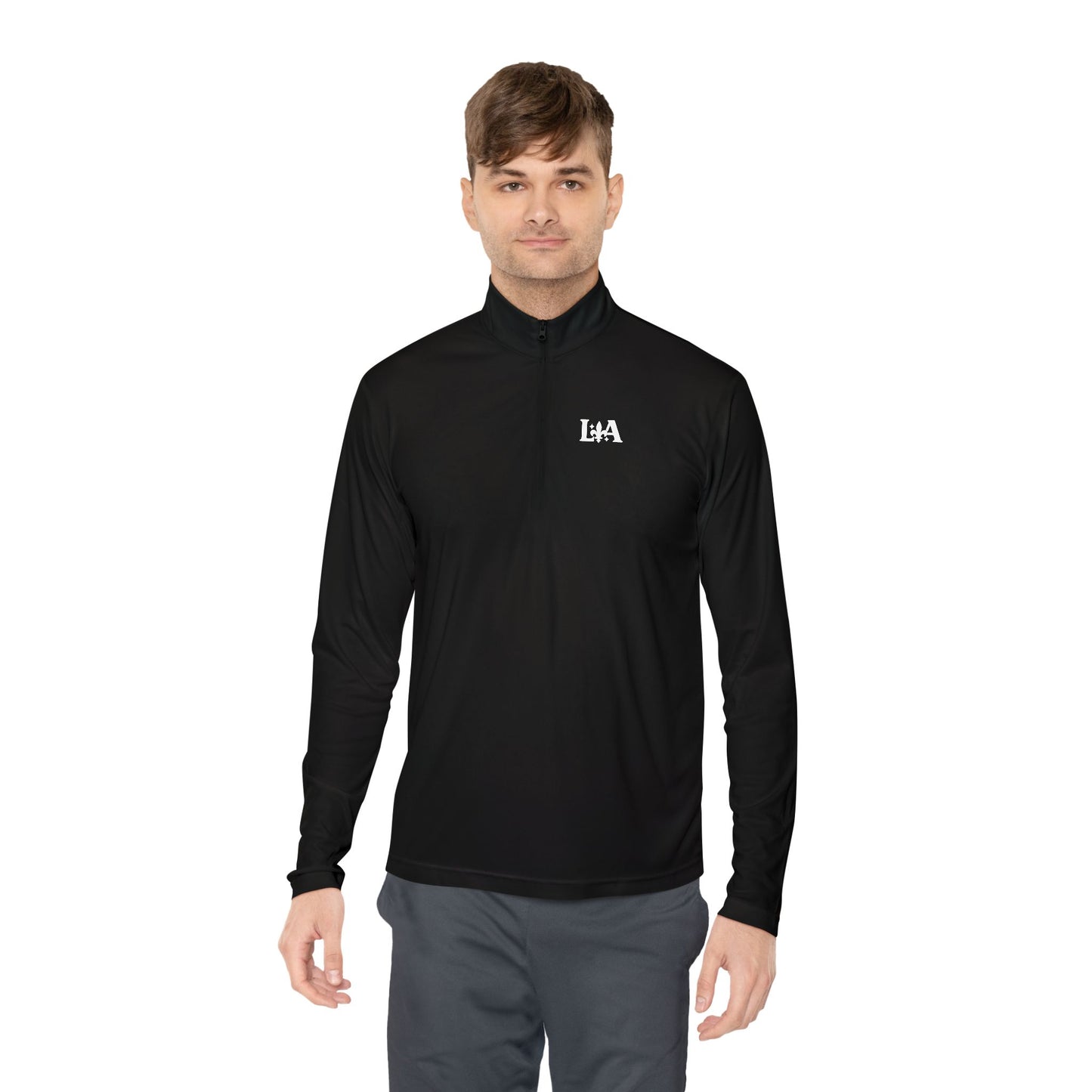 Men’s Quarter-Zip Pullover (Multi-Color) - Sport Top | Ljiljan Atletika