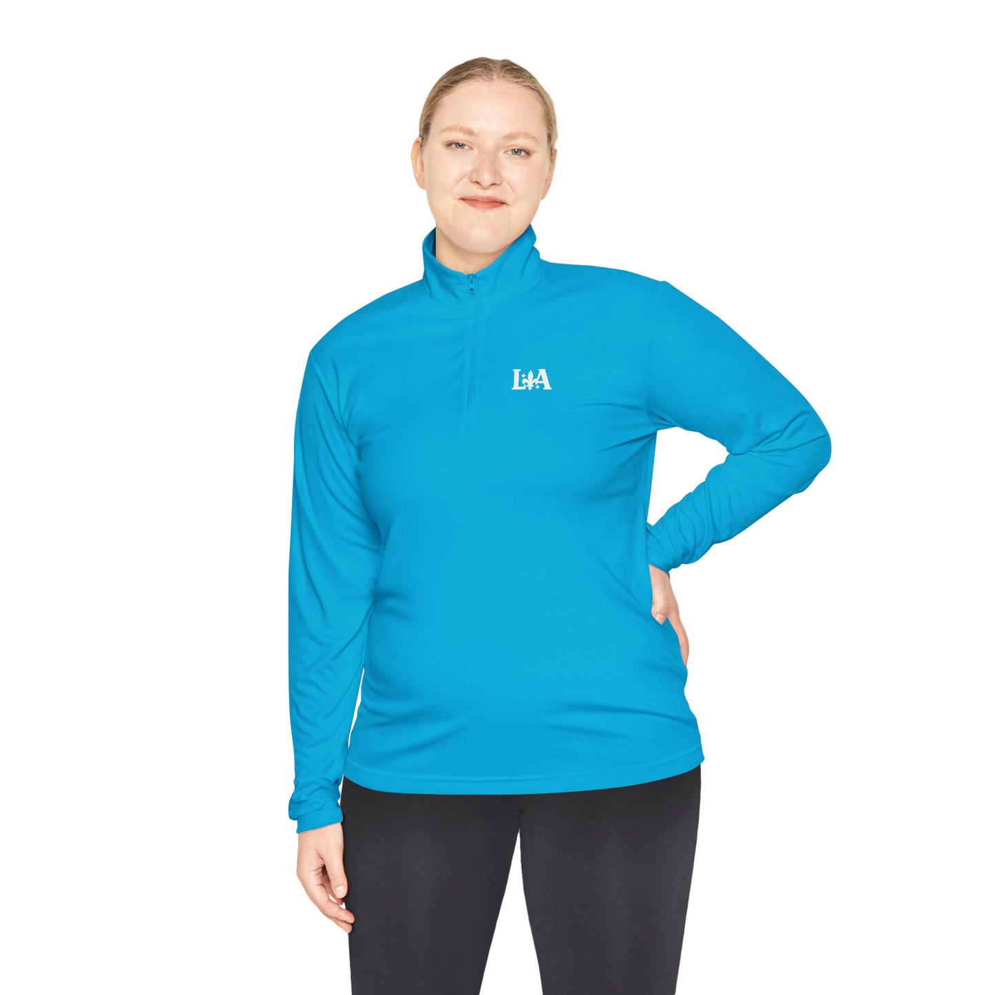 Women’s Quarter-Zip Pullover (Multi-Color) - Sport Top | Ljiljan Atletika