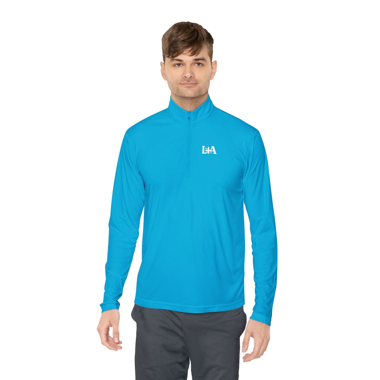 Men’s Quarter-Zip Pullover (Multi-Color) - Sport Top | Ljiljan Atletika