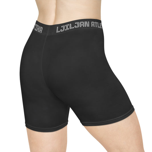 Women’s Charcoal Biker Shorts | Ljiljan Atletika