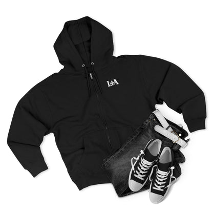 Unisex Midweight Zip Hoodie (Multi-Color) – Classic Full-Zip | Ljiljan Atletika