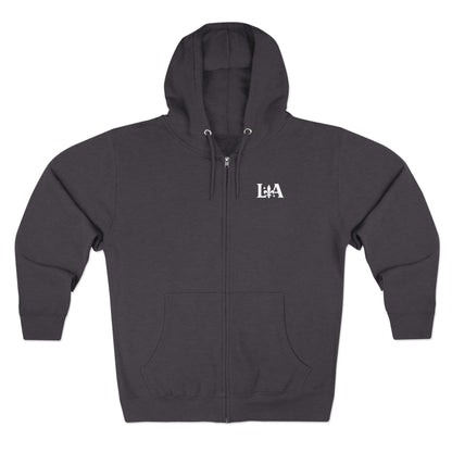 Unisex Midweight Zip Hoodie (Multi-Color) – Classic Full-Zip | Ljiljan Atletika