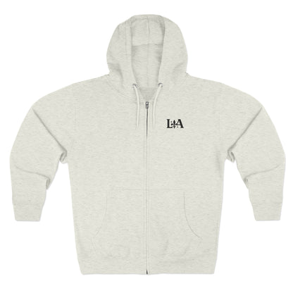 Unisex Midweight Zip Hoodie (Multi-Color) – Classic Full-Zip | Ljiljan Atletika