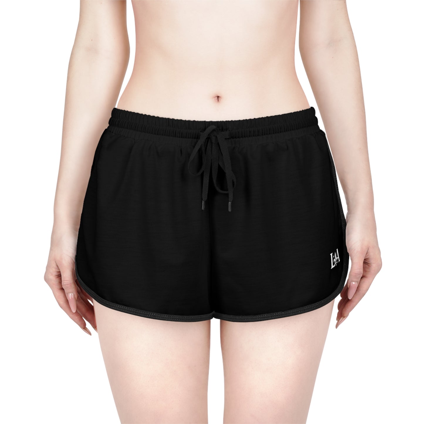 Women’s Lounge Shorts (Black) - Lightweight Fit | Ljiljan Atletika