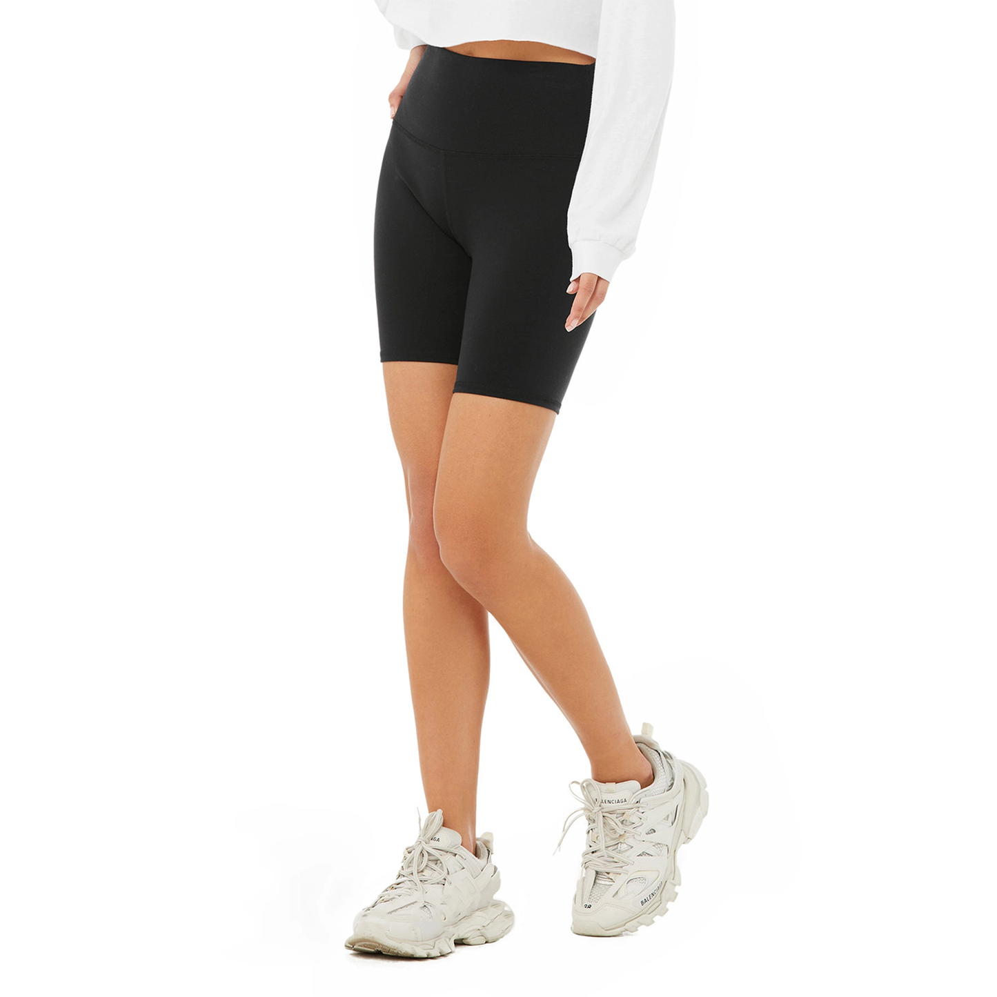 Women's High Waisted Biker Shorts | Ljiljan Atletika