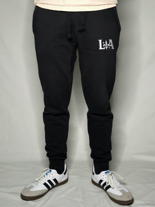 Men’s Fleece Sweatpants (Multi-Color) - Embroidered Joggers | Ljiljan Atletika