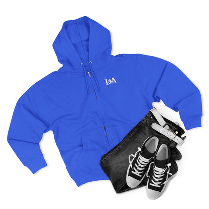 Unisex Midweight Zip Hoodie (Multi-Color) – Classic Full-Zip | Ljiljan Atletika