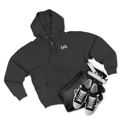 Unisex Midweight Zip Hoodie (Multi-Color) – Classic Full-Zip | Ljiljan Atletika