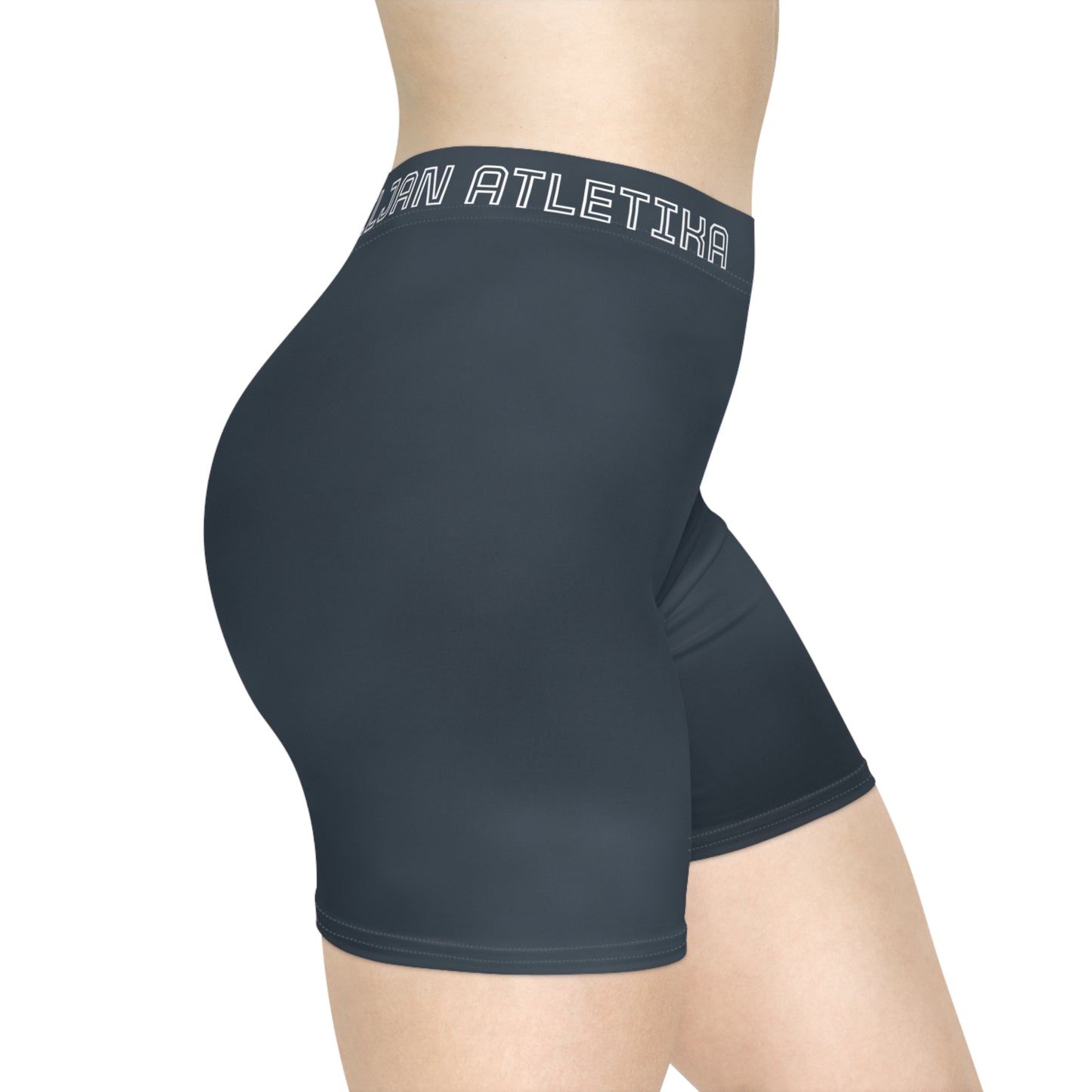 Women’s Lunar Slate Biker Shorts | Ljiljan Atletika