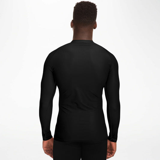 Men's Rashguard (Black)  – BJJ & Surf Performance Top | Ljiljan Atletika