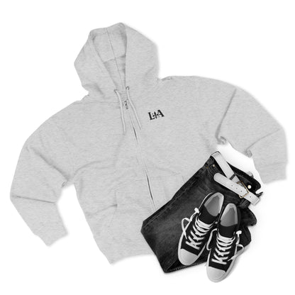 Unisex Midweight Zip Hoodie (Multi-Color) – Classic Full-Zip | Ljiljan Atletika
