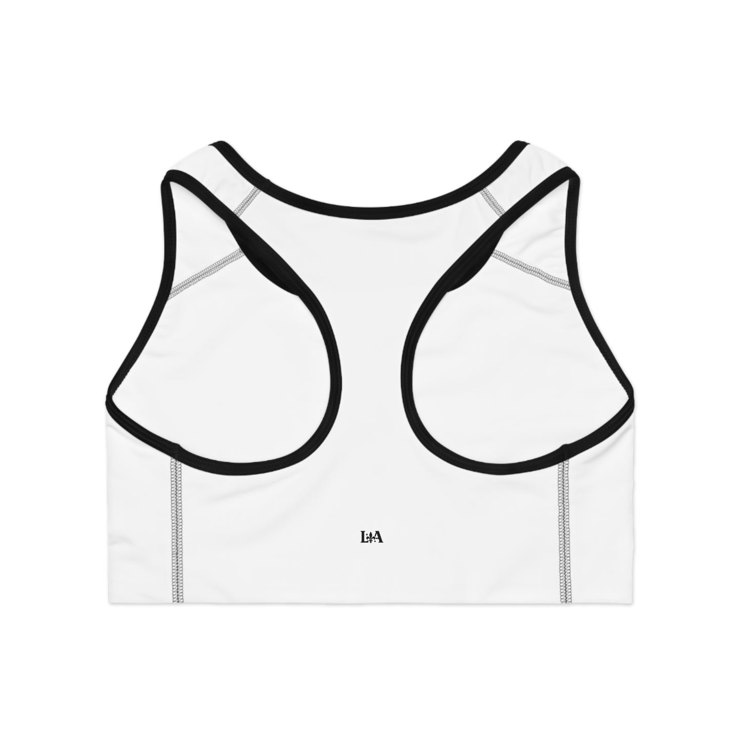 Women’s Sports Bra (White) - Supportive Activewear | Ljiljan Atletika