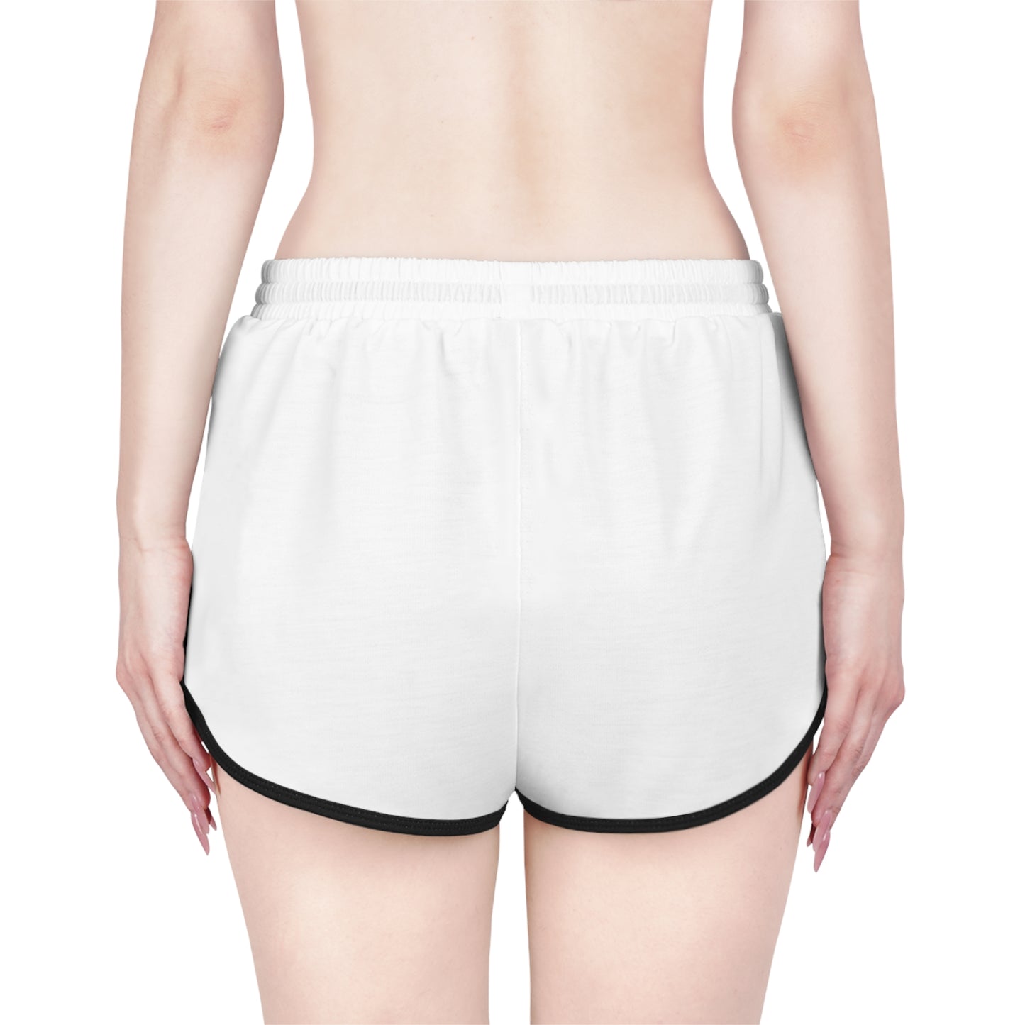 Women’s Lounge Shorts (White) - Lightweight Fit | Ljiljan Atletika