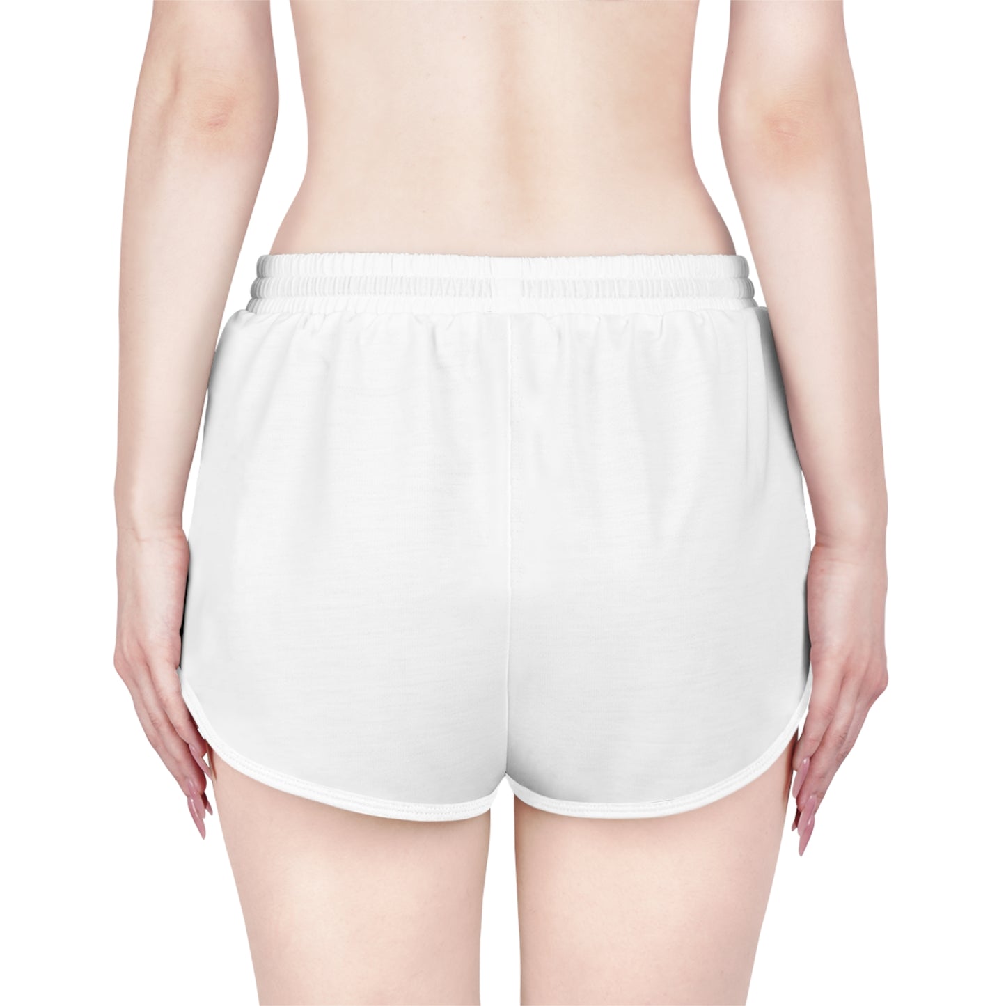 Women’s Lounge Shorts (White) - Lightweight Fit | Ljiljan Atletika