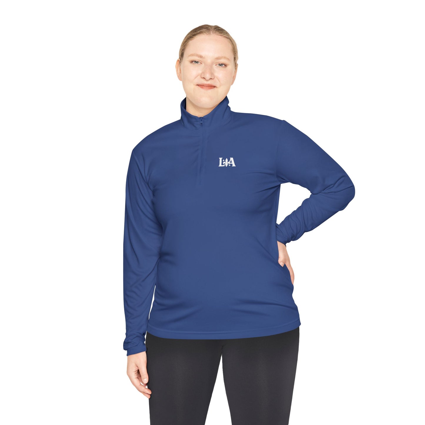 Women’s Quarter-Zip Pullover (Multi-Color) - Sport Top | Ljiljan Atletika