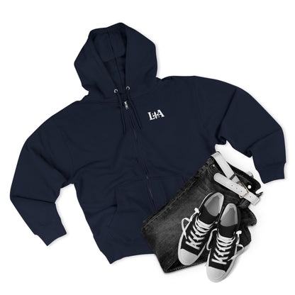 Unisex Midweight Zip Hoodie (Multi-Color) – Classic Full-Zip | Ljiljan Atletika