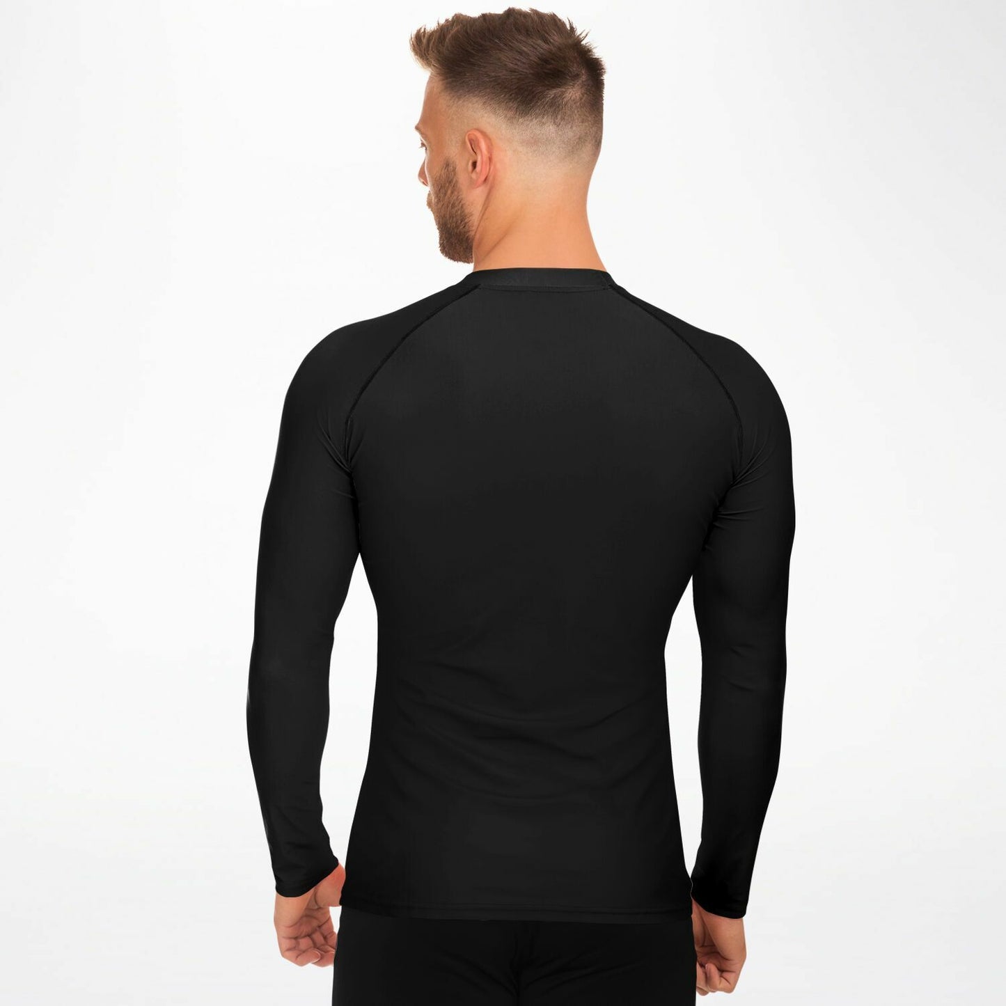 Men's Rashguard (Black)  – BJJ & Surf Performance Top | Ljiljan Atletika