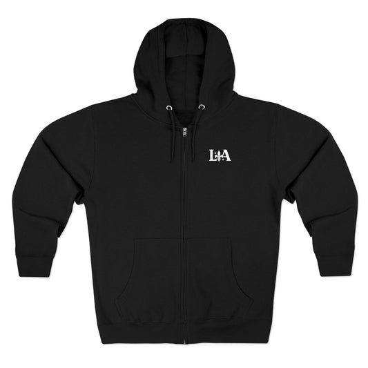 Unisex Midweight Zip Hoodie (Multi-Color) – Classic Full-Zip | Ljiljan Atletika