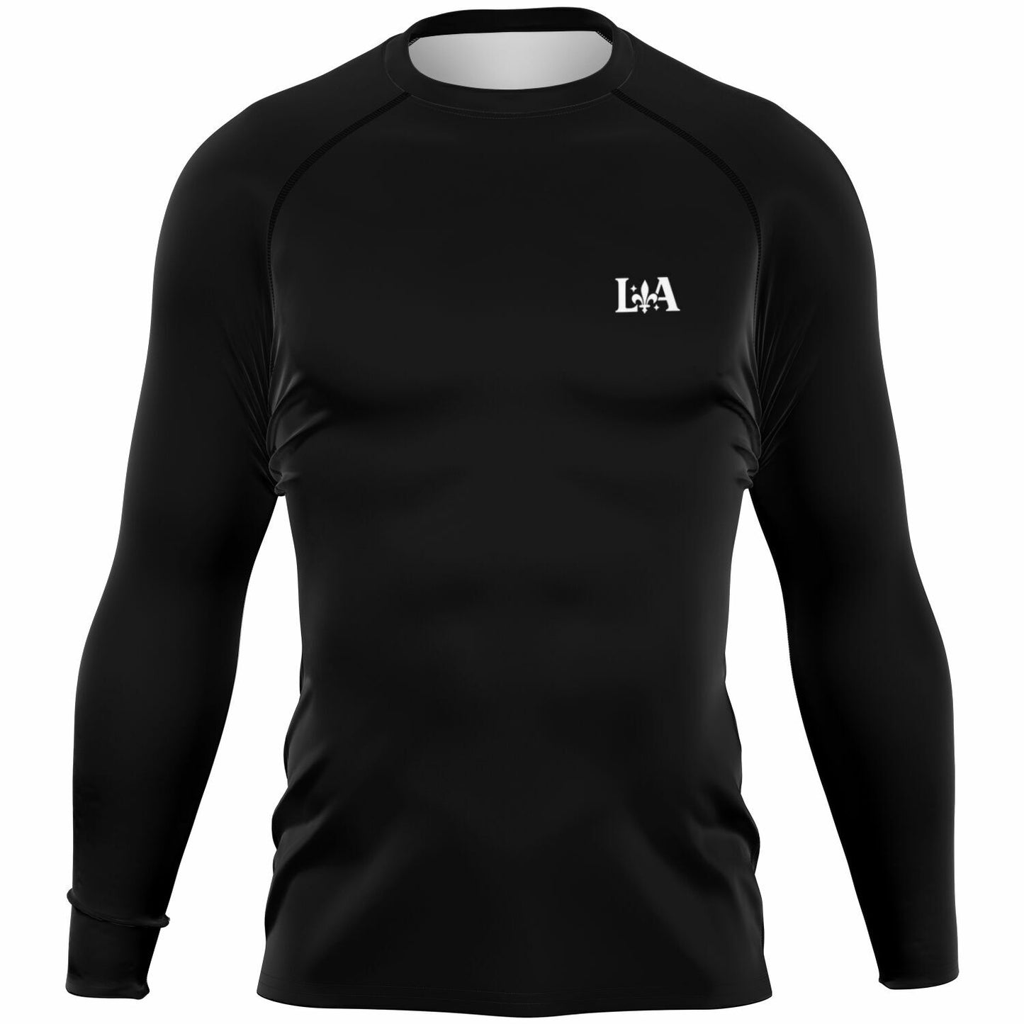 Men's Rashguard (Black)  – BJJ & Surf Performance Top | Ljiljan Atletika