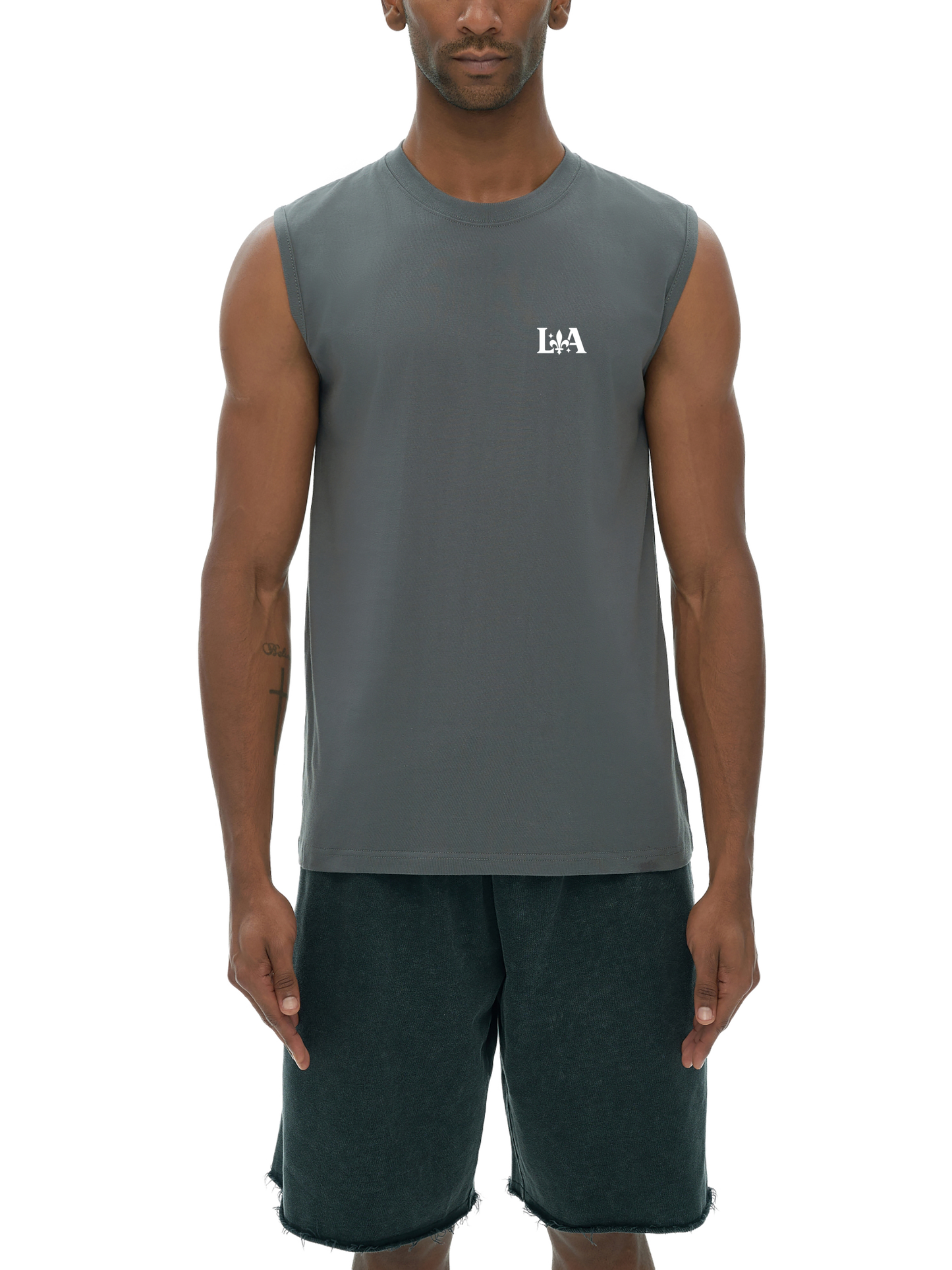 Unisex Sleeveless Cotton Tank Top (Multi-Color) | Ljiljan Atletika