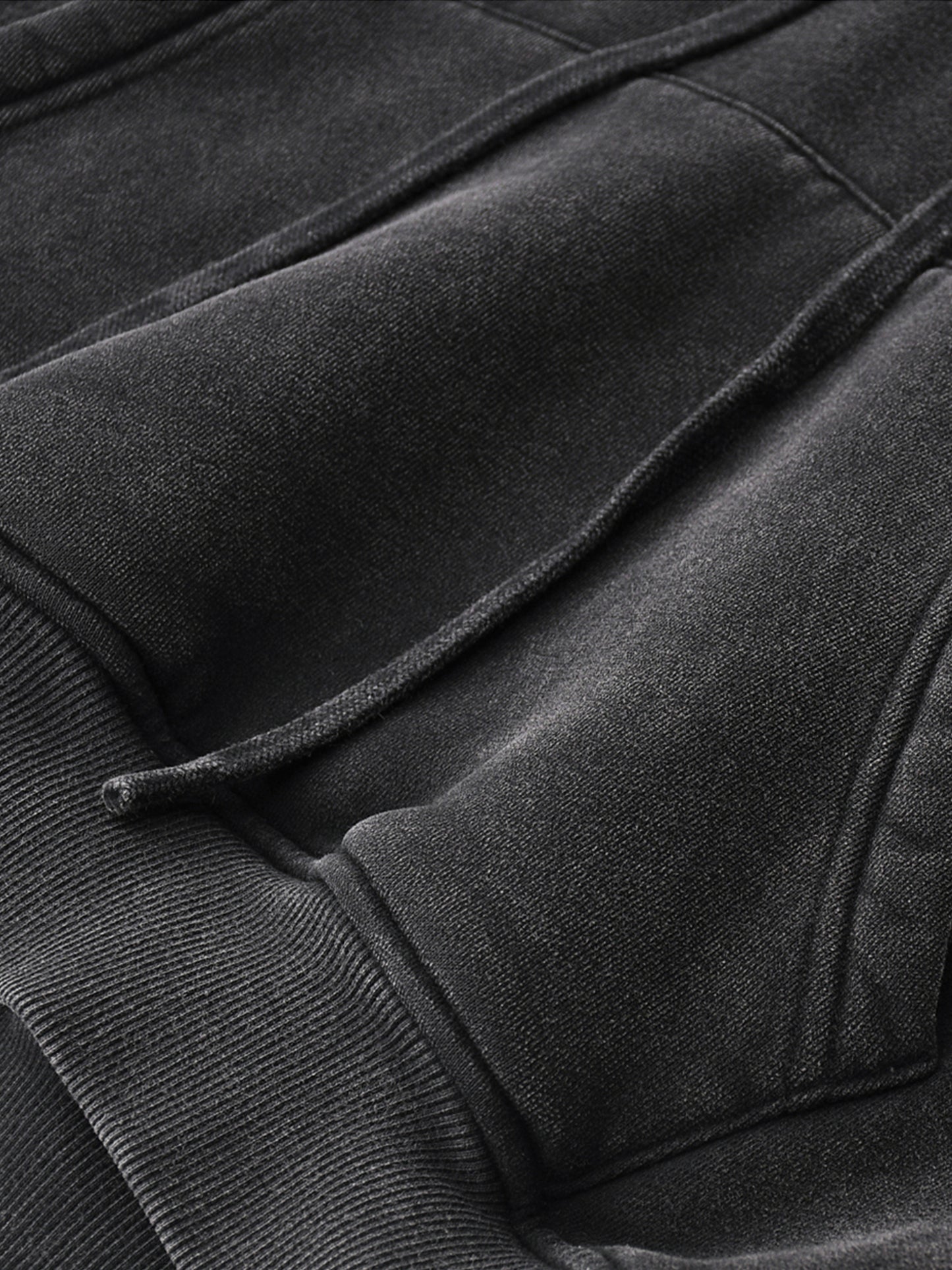 Women’s Snow Washed Cropped Hoodie – Dark Harvest Drop | Ljiljan Atletika